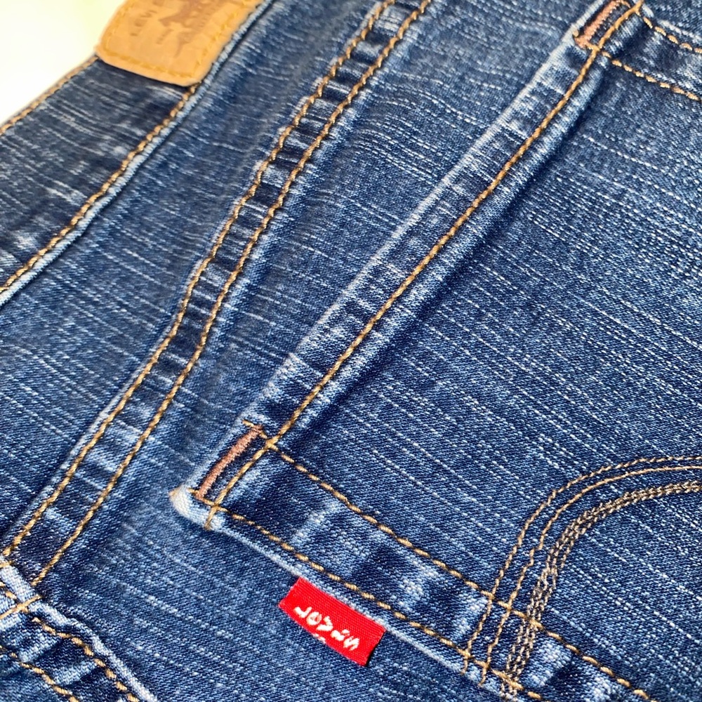 Levi's Blue Boot Cut Jeans Classic Denim